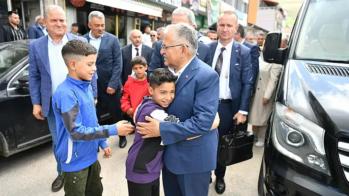 Başkan Büyükkılıç ile Hulusi Akar'ın Pınarbaşı ziyareti dikkat çekti!