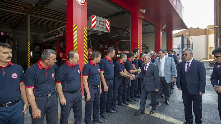 Başkan Büyükkılıç itfaiye haftasını kutladı