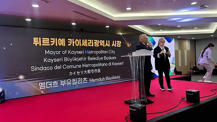 Başkan Büyükkılıç'tan Güney Kore'deki kardeş şehir Yongin'de dikkat çeken açıklamalar!