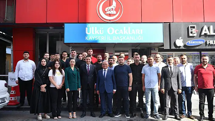 Başkan Büyükkılıç, Ülkü Ocaklarını Ziyaret Etti!