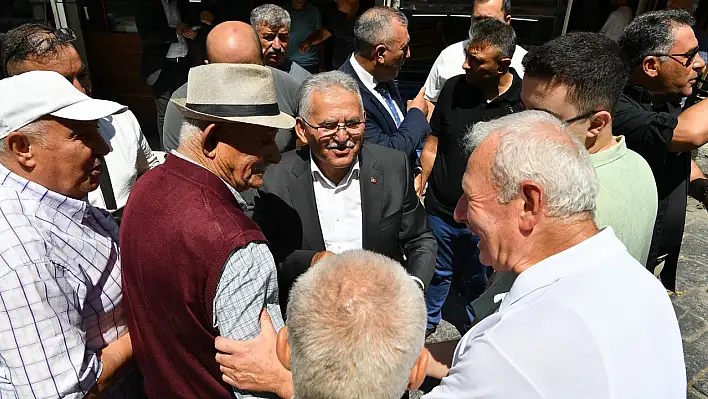 Başkan Büyükkılıç vatandaşlarla bir araya geldi!
