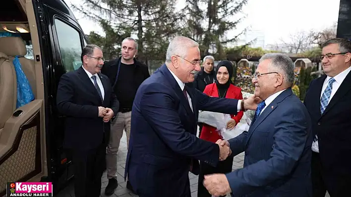 Büyükkılıç, Yargıtay Başkanı Akarca ile Yargıtay Cumhuriyet Başsavcısı Şahin ve heyetini ağırladı