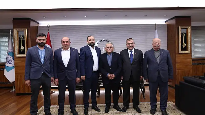 Başkan Büyükkılıç, Ziraat Odaları Başkanlarıyla Bir Araya Geldi