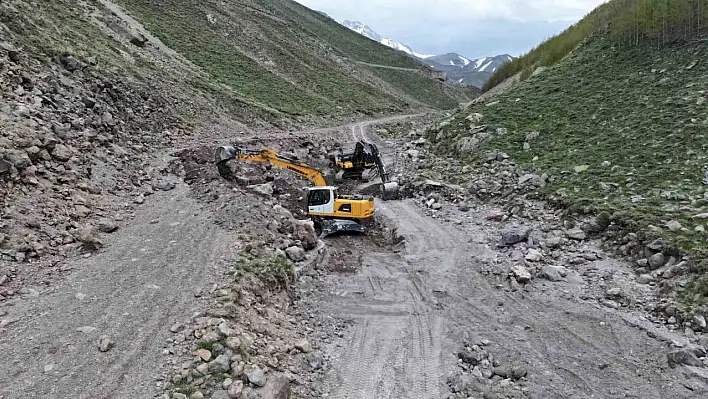 Hacılar'da o yol güvenli ve sorunsuz hale getiriliyor