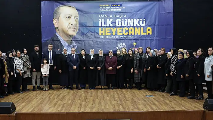 Başkan Özdoğan, AK Parti Kadın Kolları 7. Olağan Kongresi'ne katıldı