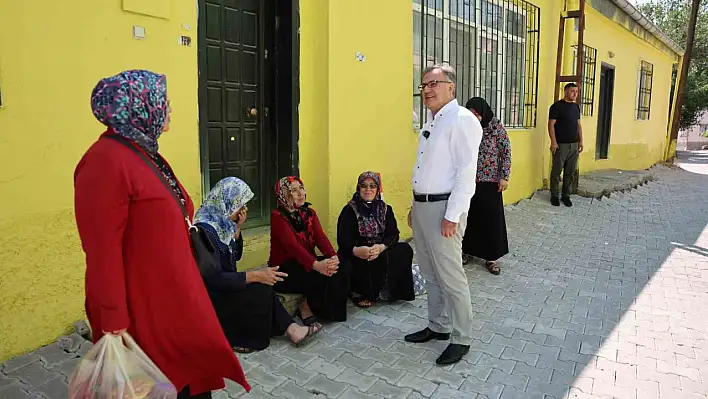 Özdoğan, 'Bölgemizi gezerek halkın içinde olmaya devam ediyoruz'