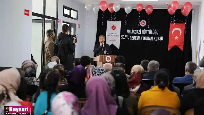 Melikgazi'ye yeni kuran kursu