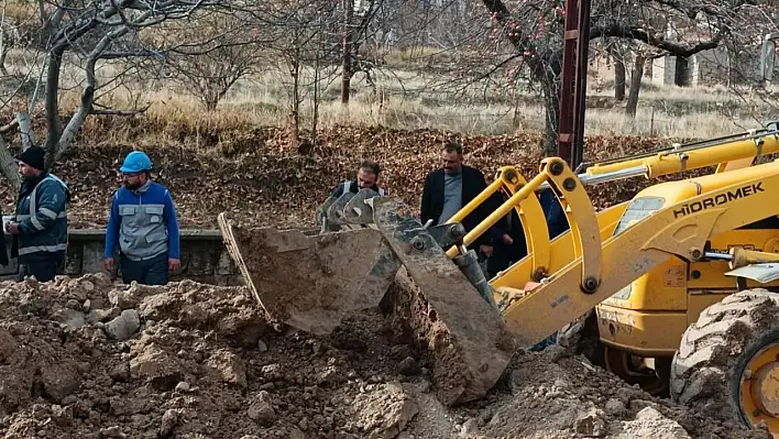 Başkan sahaya indi – 14 Milyonluk çalışmayı yerinde inceledi