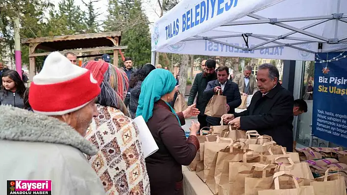 Yalçın paket yemek servisi yaptı