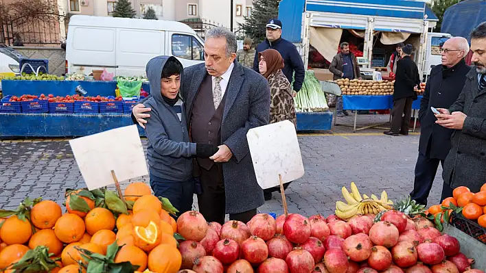 Başkan Yalçın, esnaf ziyaretlerine devam ediyor