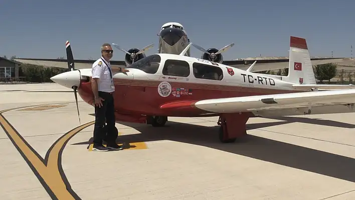 Bayburt'ta düşen özel jetin pilotunun havalanmadan önceki görüntüleri ortaya çıktı