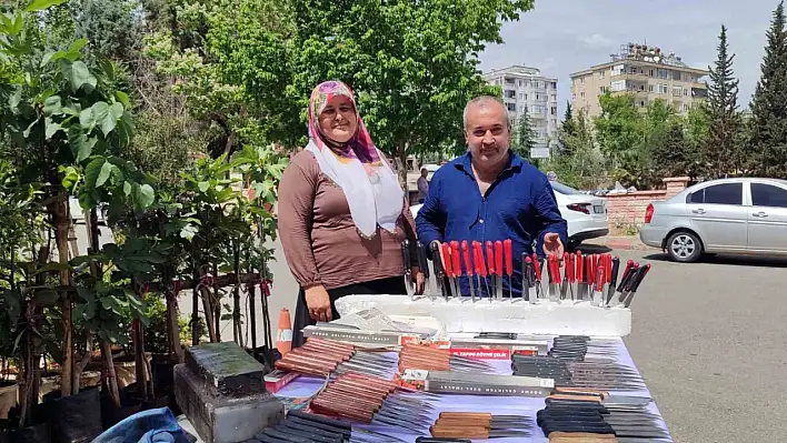 35 yıldır bıçakçılık mesleğini yapıyorlar!