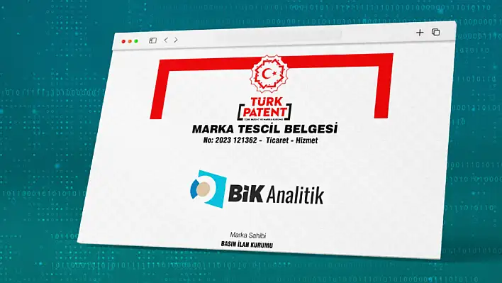 BİK Analitik marka tescil belgesi aldı