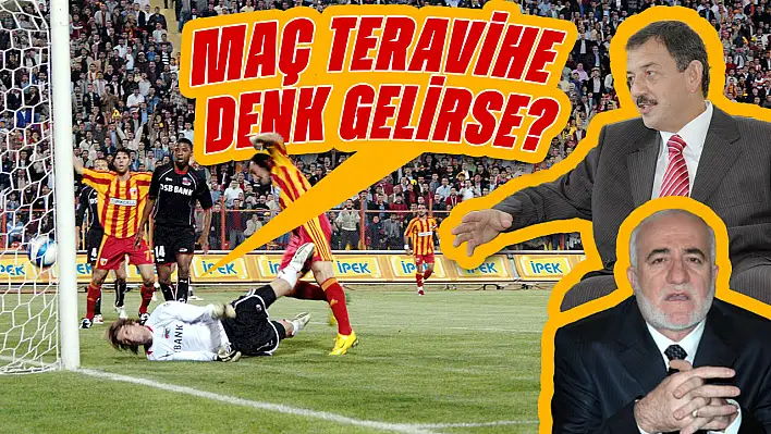 Bir döneme damga vuran maç: Kayserispor - AZ Alkmaar! Maç öncesi teravih bilmecesi…