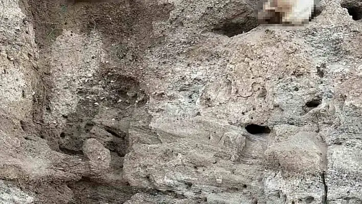 Yozgat'ta topraktan insan kemikleri çıktı