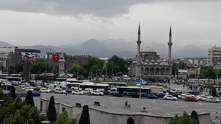 Bugün yağmur yağacak mı? Kayseri'de hava durumu nasıl olacak?