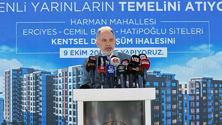 Bugüne kadar yapılan en büyük ihale olacak: Talas'ın çehresini değiştirecek tarihi adım!