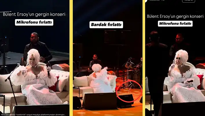 Bülent Ersoy, Kayseri konserinde çılgına döndü!