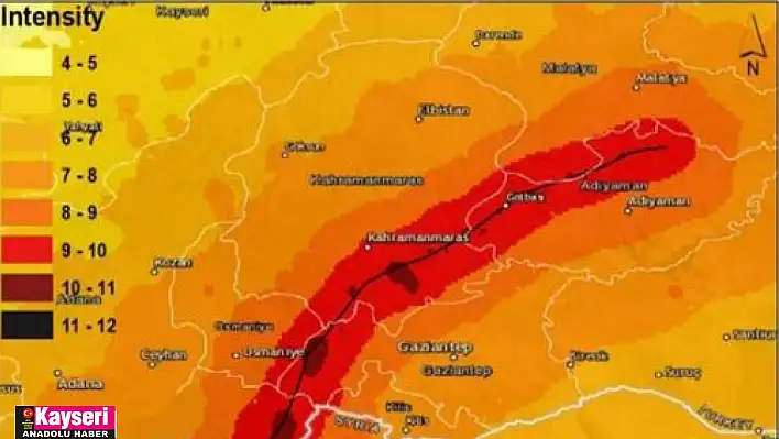 Büyük depremi Kayseri hangi oranda hissetti?