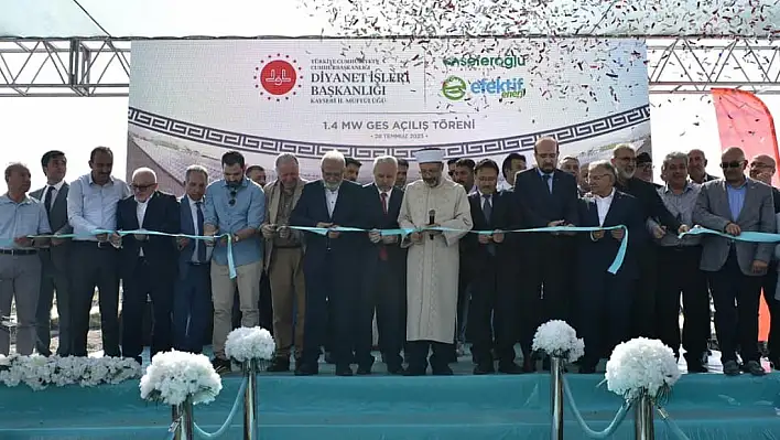 Büyükkılıç, 'Kayseri, yenilenebilir enerjinin en güzel merkezlerinden biri'