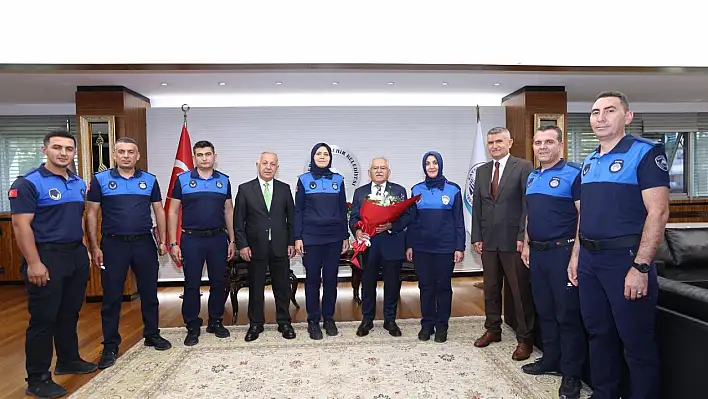 Başkan Büyükkılıç, Zabıta Teşkilatı'nın 199. yılını kutladı