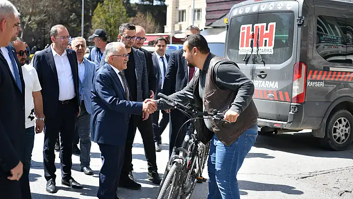 Büyükkılıç'a tebriklerini ilettiler!