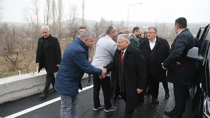 Büyükkılıç, Bünyan'ı ziyaret etti - Sıcak asfalt çalışmalarını inceledi