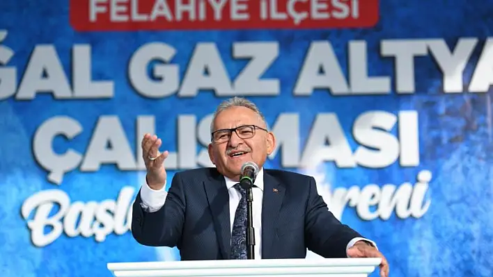 Büyükkılıç: 'Doğalgaz ateşini yakıyoruz'