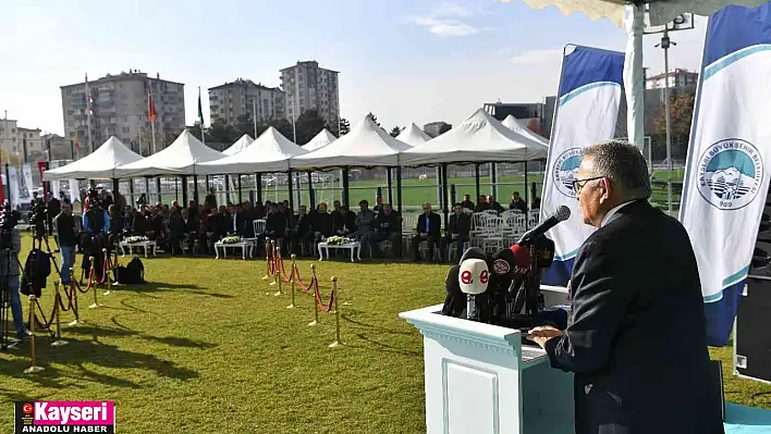 Büyükkılıç'tan 2022'de amatör spora 4 milyon TL'lik destek