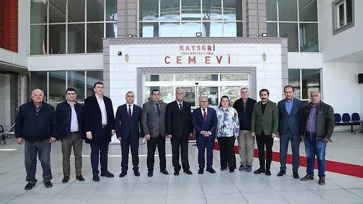 Büyükkılıç'tan Cem Evi'ne ziyaret!