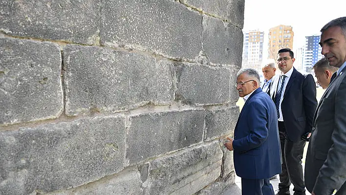 Büyükkılıç tarihi Gülük Camii'nde incelemede bulundu!