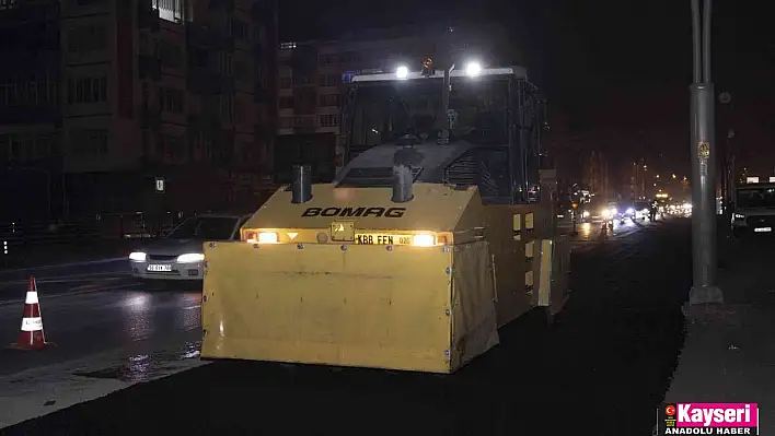 Büyükşehir, ana arterdeki yol genişletme ve şerit düzenleme çalışmalarını tamamladı