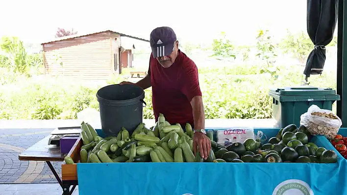 Kayseri'nin organik lezzetleri vatandaşlara sunuluyor