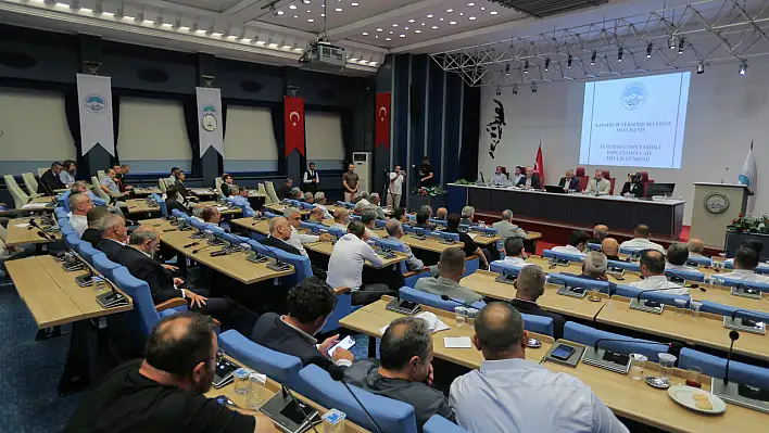 Büyükşehir Belediyesi'nde Meclis toplandı: 91 Madde karara bağlandı!