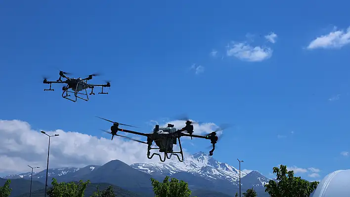 Büyükşehir Belediyesi'nden Drone Hizmeti