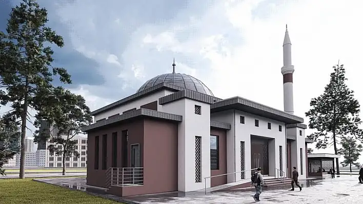 Büyükşehir Belediyesi ve hayırsever iş birliğiyle yeni cami projesi!