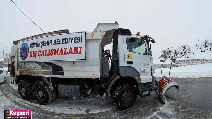 Büyükşehir, karla mücadele için teyakkuzda