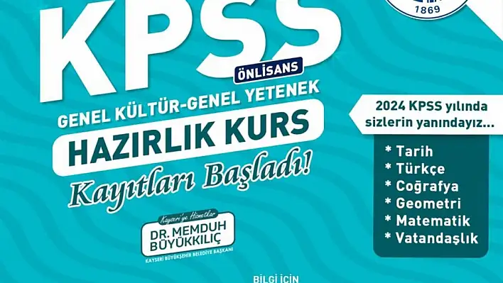 Büyükşehir memur adaylarının yanında