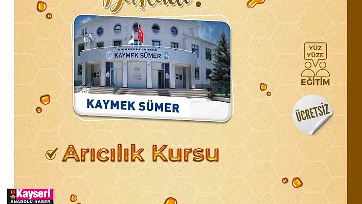 KAYMEK'ten arıcılık kursu