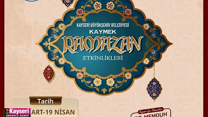 KAYMEK'ten Ramazan'a özel etkinlikler