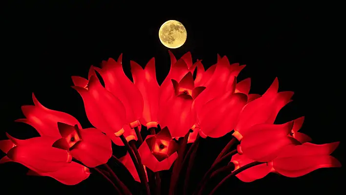 Büyükşehir objektifinden görsel şölen: Süper Dolunay tutulması!