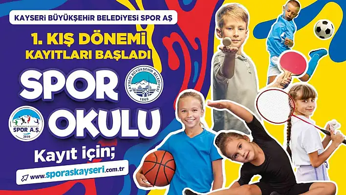 Spor Okulları kayıtları başladı