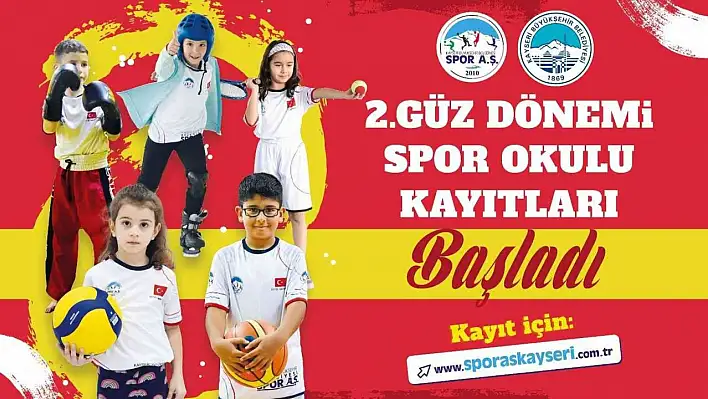 Spor A.Ş. Spor Okulu kayıtları başladı