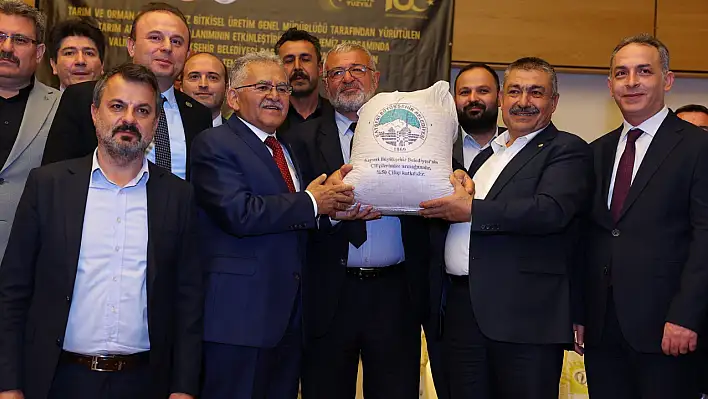 Büyükşehir'den tarıma büyük yatırım: Yarın dağıtılacak!