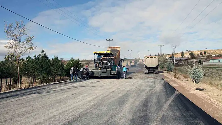 Çatakdere'de kapsamlı yol çalışması