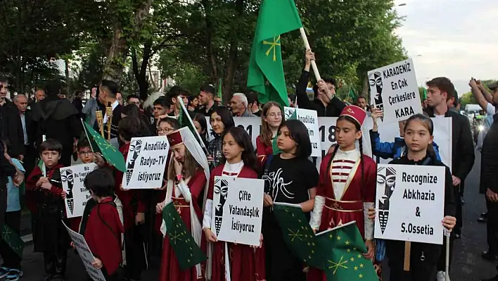 Kayseri'de Çerkes Soykırımı Anıldı...