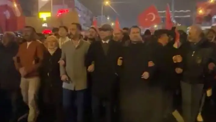 CHP Kayseri'den İmamoğlu İçin Yürüyüş