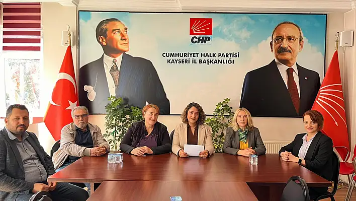 CHP Kayseri'den tezkere tepkisi!