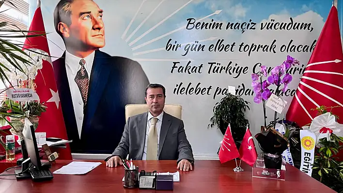 CHP Kayseri il başkanının ilk açıklaması bakın ne oldu?