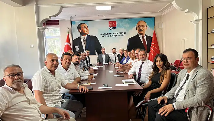 CHP Kayseri'nin yeni kadrosu oluşturuldu... Listede önemli isimler var!